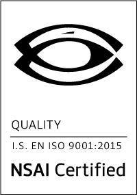 NSAI ISO 9001:2015 Certified Logo